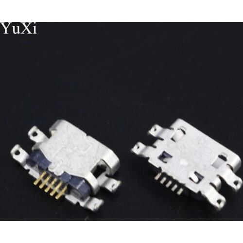 YuXi 50Pcs For Nokia Lumia 535 N535 532 435 501 502 A501 for Sony Xperia XA F3112 F3111 micro usb charging connector socket port