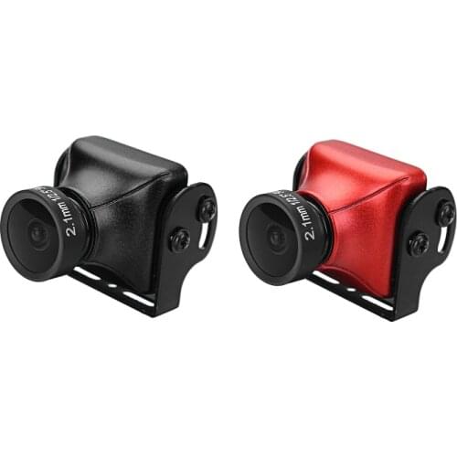 1/3 CMOS 1200TVL Mini Camera 2.1mm Lens PAL/NTSC Black/Red For RC Drone Quadcopter Models 5.8G Video Transmitter FPV camera