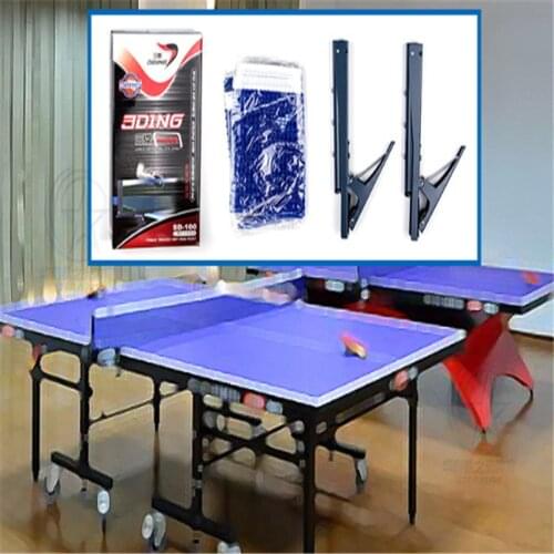Ping Pong Professional Standard Table Tennis Net Set Table Net Rack Kit Table Tennis Accessories