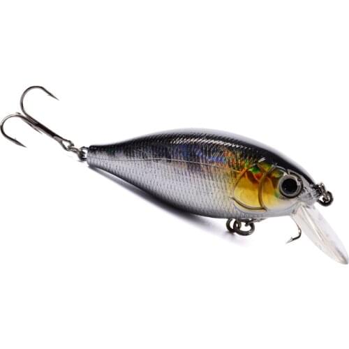 1 Pcs 5 Colors Floating Fishing Lure 7.5cm/13g Pesca Hook Fish Wobbler Crankbait Artificial Japan Hard Bait Carp Fishing Tackle