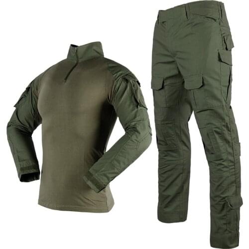 Tactical Suit Tactical Clothing Army Green Camouflage Suit For Men