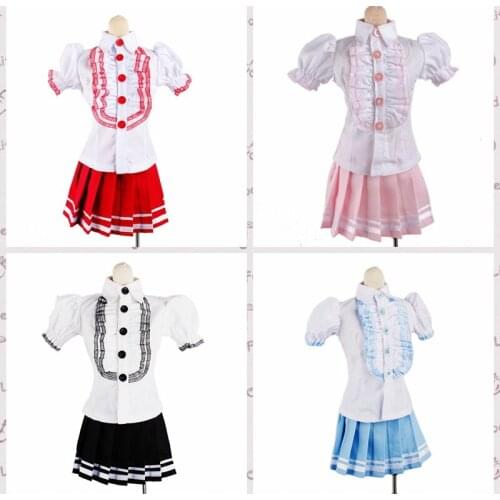 [wamami] 299# Pink/Black/Blue/Red Dress/Suit 2pc MSD 1/3 SD DZ AOD LUTS BJD Dollfie