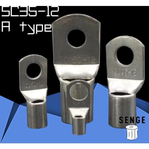 1piece SC(JGK)35-12 tinned copper cable lugs crimp type Electric power fittings equipment contact A type National Standard