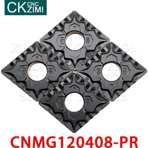 10P CNMG120408-PR ZMC25 CNMG 120408 PR Carbide Inserts External Turning Inserts Tools CNC mechanical Metal Lathe Tools for steel