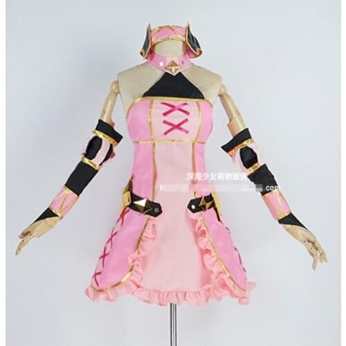 Anime Princess Connect Re:Dive Yori Akari Pink Lovely Lolita Dress Uniform Cosplay Costume Halloween Suit For Women New