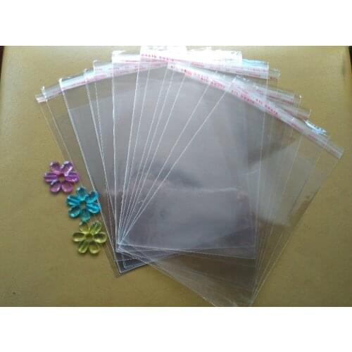 Free shipping 100PCS 5*10cm OPP Bags Transparent OPP Bag Packing Plastic Bag Self Adhesive Seal waterproof OPP Bags