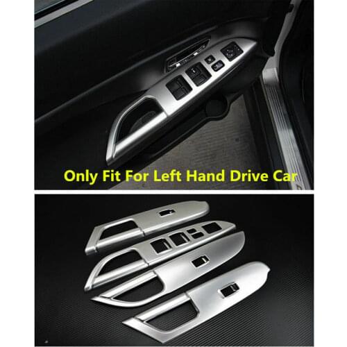 For 2010-2017 ASX RVR Outlander Sport Matt Door Armrest Window Switch Cover Trim