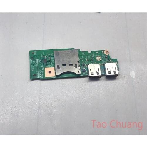 FOR Dell Inspiron 15 7586 7568 5045 7205 USB board switch board card reader board 17B87-SB 448.0EZ50.00SB