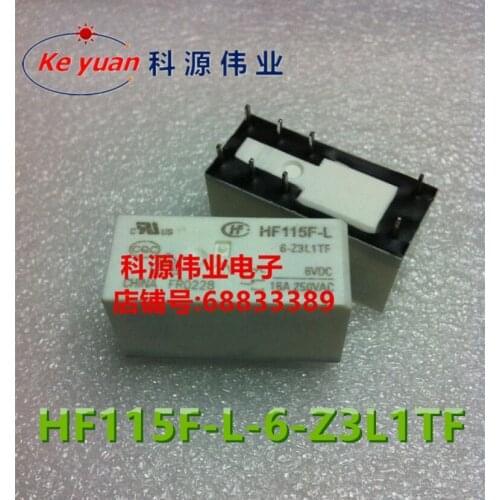 HF115F-L-6-Z3L1TF HF115F-L/6-Z3L1TF 8PIN 16A 6VDC
