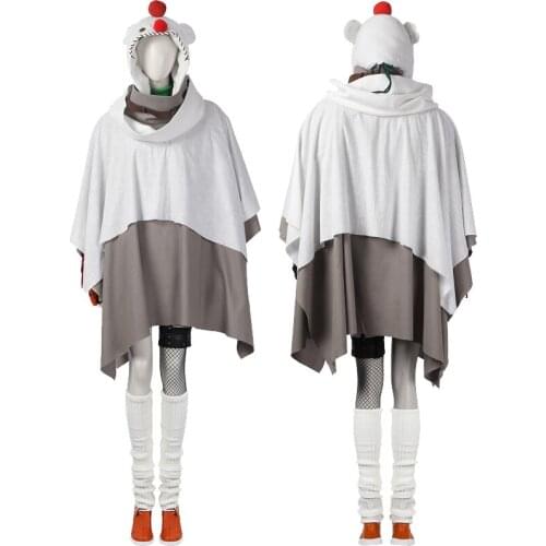 Games Final FantasyVII Cosplay Costume Yuffie Kisaragi Role-playing Clothing Halloween Party Outfit Full Sets With Cloak Shoes