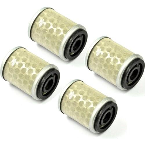 4PC Motorcycle Engine Oil Filter For Yamaha YTM200 83-85 YTM225 83-86 YFM200 85-89 YFM225 86-90 YFM230 03-05 YFB250 92-00 YFM250