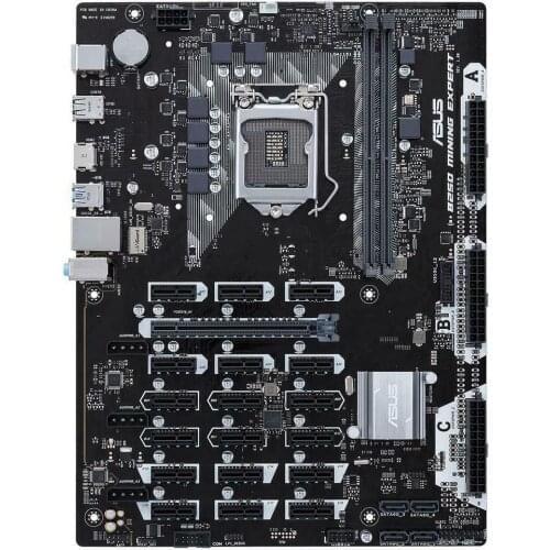 Original Used For ASUS B250 MINING EXPERT Motherboard LGA1151 DDR4 ATX Mainboard