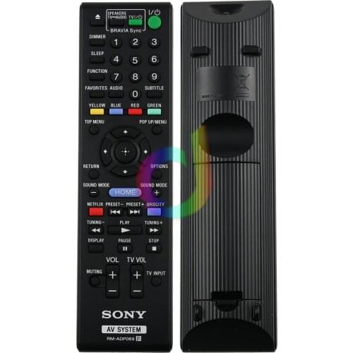 Remote Control For SONY AV RM-ADP054 RM-ADP058 RM-ADP059 RM-ADP060 BDV-E77 BDV-E690 HBD-EF200 HBD-F700 HBD-N9100 HBD-N9100W