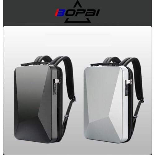 BOPAI E-Sports Laptop Backpack Anti-Theft Waterproof College Backpack USB Charging Men Business Travel 17.3 Backpack Gaming Bag
