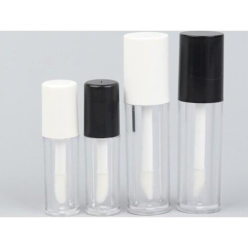 1Pc 1/2.5ml Lip Gloss Tubes Empty Refillable Lip Balm Bottles Clear Plastic Lip Gloss Container DIY Lipstick Tool