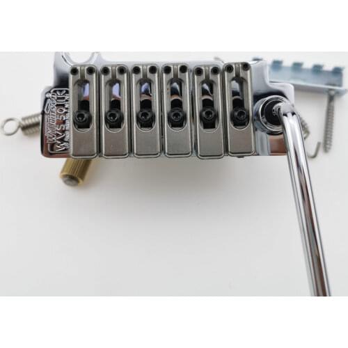 Wilkinson WVS50IIK Guita Tremolo Bridge With matching Satin Saddles Chrome high quality in stock