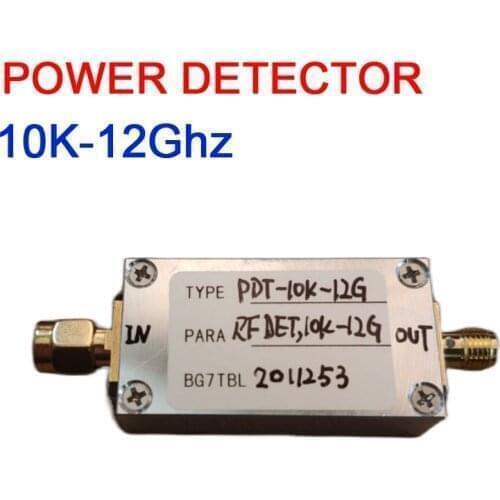 10khz-12Ghz RF Power detector, power probe, test, RF, HF, microwave, diode detection FOR Ham Radio Amplifier