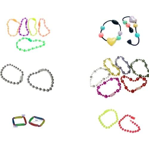 Lot of 500 Bulk Party Gift Pinata bag Trinket Novelty Bead Bracelets - novelty birthday party favors gift toy prize carnival