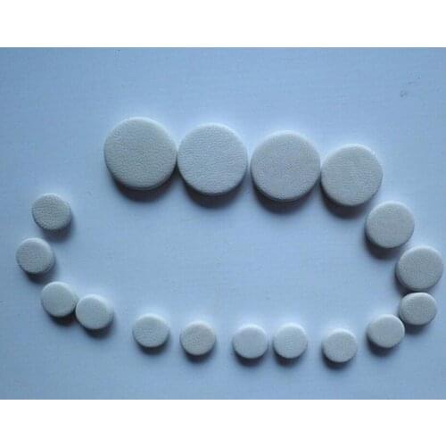 2 Sets Deluxe Quality White Color Leather Bb Clarinet Pads