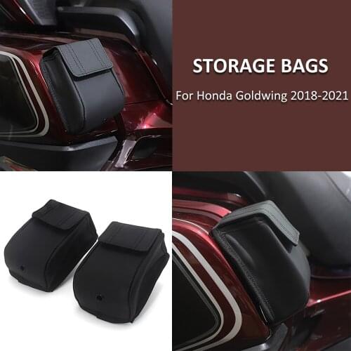 Gold Wing Motorcycle Trunk Luggage Cases Tool Bag Pouch Storage Bags Case For Honda Goldwing GL1500 GL1800 GL 1800 F6B 2018-2021