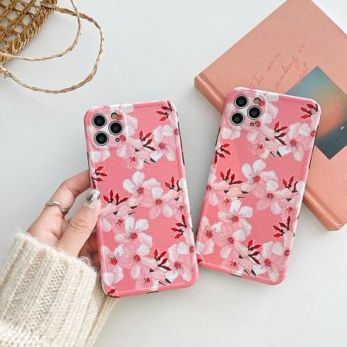 Oil Painting Ewha Daisies Design Mobile Phone Cases for iPhone 12 11 Pro Max XR XS 7 8 Plus X 12mini SE2020 Soft IMD Shell Cover