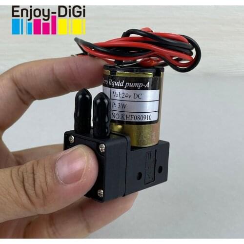 KHF 3W DC 24V solvent ink pump KHF-10 for Infiniti CrystalJet Phaeton Icontek Leopard Vista Wit-Color Atexco Gongzheng Skycolor