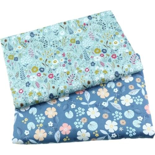 Flower 100% cotton fabrics for DIY Sewing textile tecido tissue patchwork bedding quilting 50*160cm