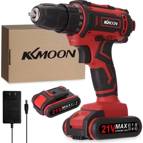 Electric Cordless Drill Wireless Rechargeable Hand Drills Brush Motor DIY Electric Drill Power Tools With Battery 12V 18V 21V