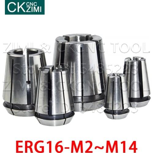 ERG16 M2-M24 ERG Tapping Chuck Overload Protection Taps square Tapping Collet ISO Standard For CNC Machine Lathe Milling Tools
