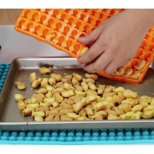 Cavity Mini Round Silicone Mold Chocolate Drops Mold Dog Treats Pan Semi Sphere Gummy Candy Mold Ganache Jelly Caramels