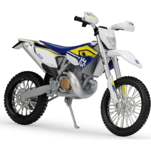 1/12 Scale Motorcycle Husqvarna FE 501 Dirt Bike Motocross Moto Enduro Diecast Vehicles Off Road Race Model Kids Toys Maisto