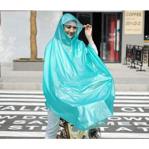 Men/ women Environmental protection transparent poncho/ outdoor Mountain cycling fashion adult waterproof raincoat /tb161138