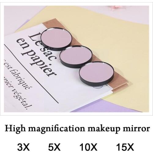 New Suction Cup Type Multi-fold Portable Makeup Mirror Bathroom Mirror Makeup High-quality Material R6S2