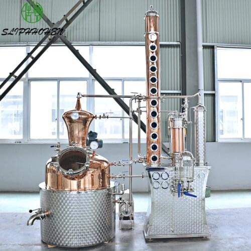 300L To1000L Vodka Distillation Equipment Multi Functional Distiller For Brandy And Gin Brewing Equipment