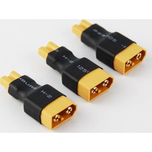 5/10/20pcs Male XT60 to Female XT30 Plug Adaptor Converter Compact light Wireless Adapter for Turnigy Drone FPV