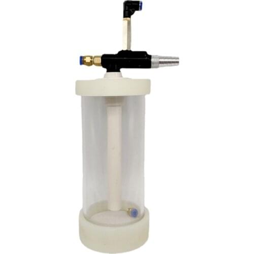 Powder cup Powder Coating Hopper Experiment Small Paint Powder Barrel with Injector and Fluidized Bed Powder Pipe Trachea