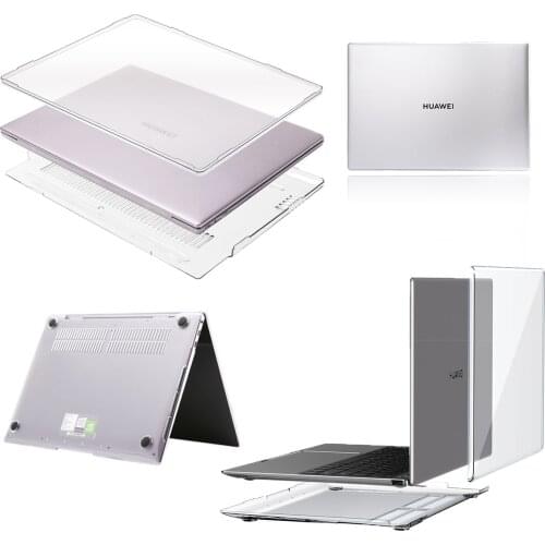 Clear Plastic Hard Shell for Huawei MateBook X Pro 13.9 2019/MateBook 13/14/MateBook D 14/MateBook D 15 Lightweight Laptop Case