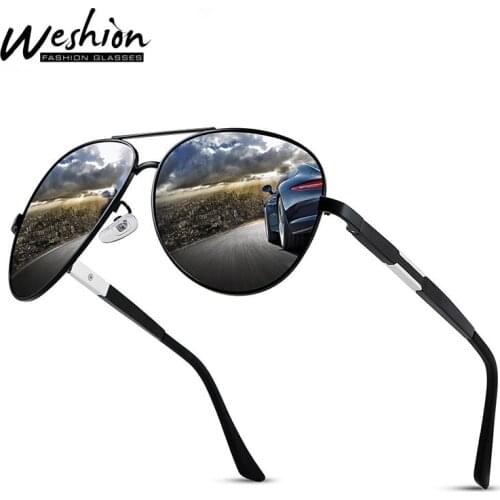New Pilot Sunglasses Men Polarized Brand Design Retro Male Sun Glasses Anti Glare Driving Fishing Eyewear UV400 Accessories