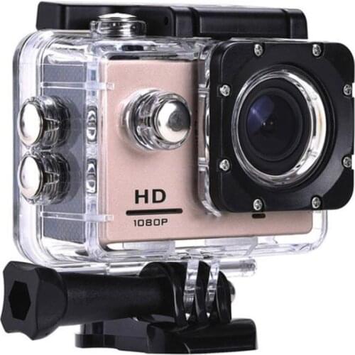 New HD Sports DV Camera Mini Sports Camera Ultra 30M 1080P Underwater Waterproof Helmet Video Recording Camera Sports Camera