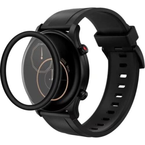 Screen Protective Film For Xiaomi Youpin Haylou LS04 / RS3 SmartWatch Clear 3D Fibre Curved Full Coverage Cover Accessories