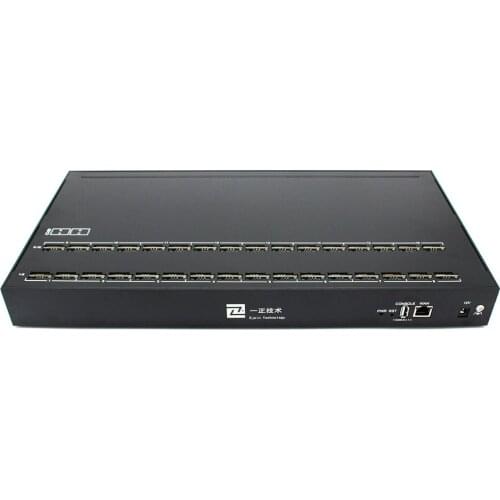16 port SMS modem 16 sim LTE 4G frequency gateway and HTTP API SMS sending and receiving
