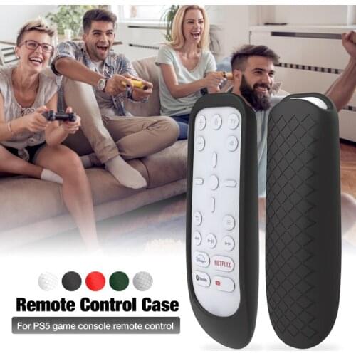 2PCS Silicone Protective Case Cover for PS5 Remote Control Anti-fail Sweat-proof Protective Cover Remote Control Case