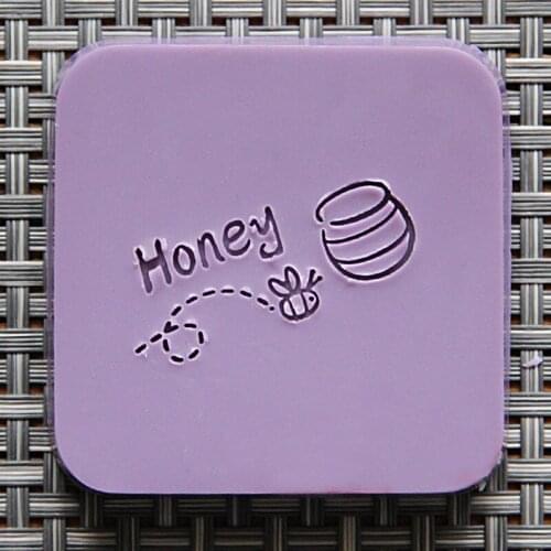 Nicole Acrylic Soap Seal Stamp for Natural Handmade Soap Decoration