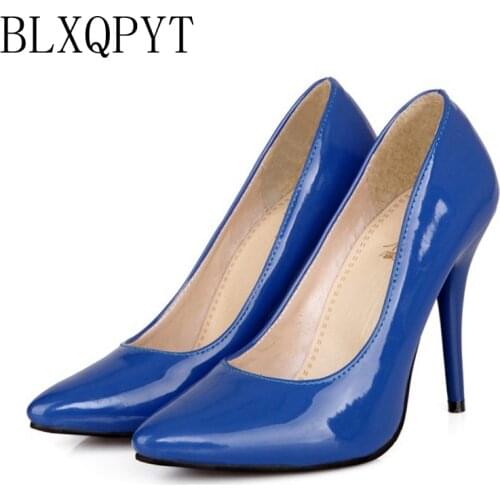 BLXQPYT Plus Big and Small Size Sale 30-48 Fashion Sexy Pointed Toe Women High Heels Wedding Party Shoes woman Pumps 05b