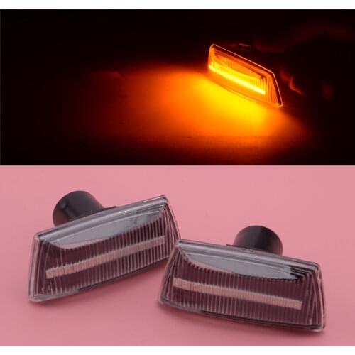 13193575 2pcs Dynamic LED Side Marker Turn Signal Light 13497989 1713423 13252456 fit for Opel Adam Corsa Astra Insigina Meriua