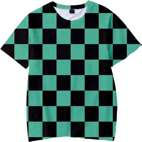 Cute Demon Slayer 3D Kids t-shirts boys girls short sleeve t-shirt Kimetsu no Yaiba Casual Summer Children clothes Harajuku Tees