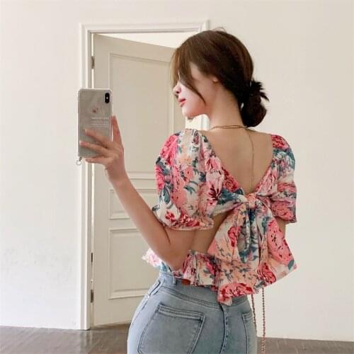 JIASHIYU Printed Blouses