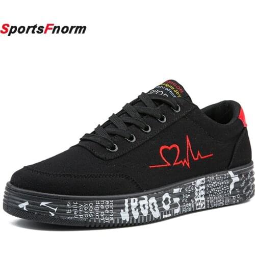 Women Vulcanized Shoes Sneakers Ladies Lace-up Casual Shoes Breathable Fashion Canvas Lover Shoes Graffiti Flat Shoes Large Size