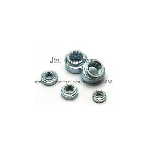 Wkooa Round nuts Metric self clinching nuts Pressure riveting nuts S-M3-0 1000 pieces