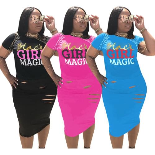 Hot style African womens Dashiki Sexy skinny Print elastic cloth Letter hot gold + offset hole dress 9005